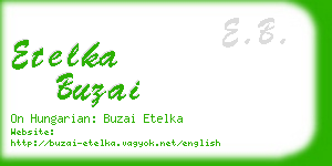 etelka buzai business card
